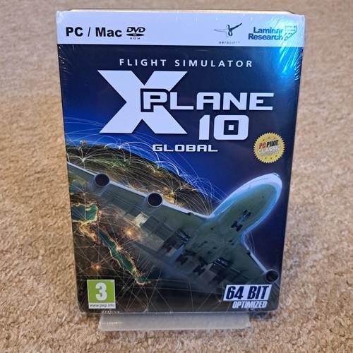 Plane global flight - x-plane, 10