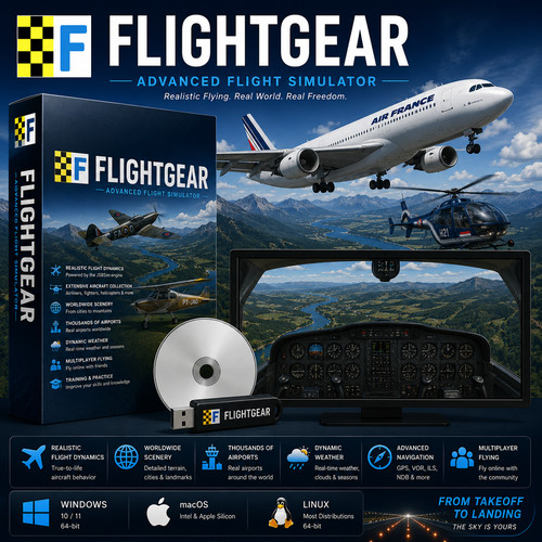 Flightgear flight gear - flight, |