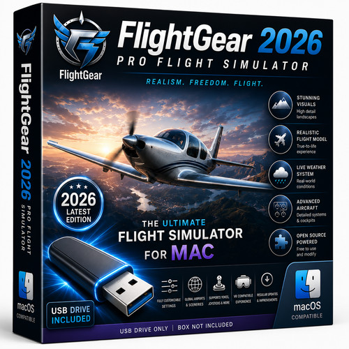 Flight gear mac 2026 - flight,