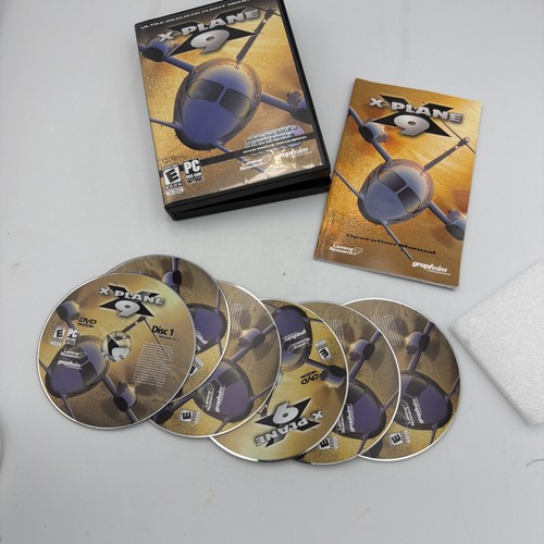 Plane flight simulator - x-plane, 9